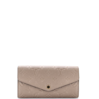 Louis Vuitton Sarah Wallet NM Monogram Empreinte Leather
