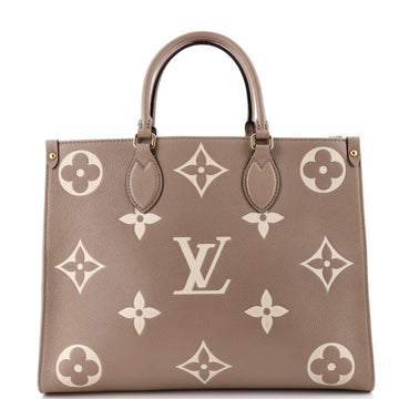 Louis Vuitton OnTheGo Tote Bicolor Monogram Empreinte Giant MM