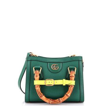 Gucci Diana NM Bamboo Handle Tote Leather Mini