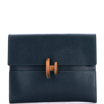 Hermes Cinhetic Clutch Chevre Mysore