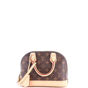 Louis Vuitton Alma Handbag Monogram Canvas BB