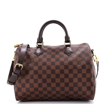 Louis Vuitton Speedy Bandouliere Bag Damier 30