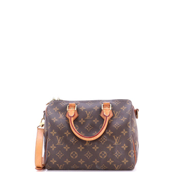 Louis Vuitton Speedy Bandouliere Bag Monogram Canvas 25
