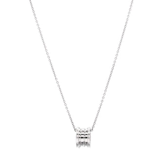 Bvlgari B.Zero1 Pendant Necklace 18K White Gold