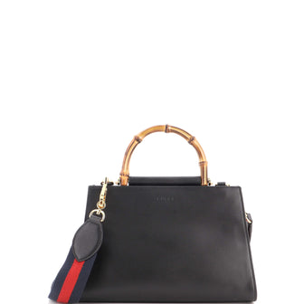 Gucci Nymphaea Top Handle Bag Leather Small