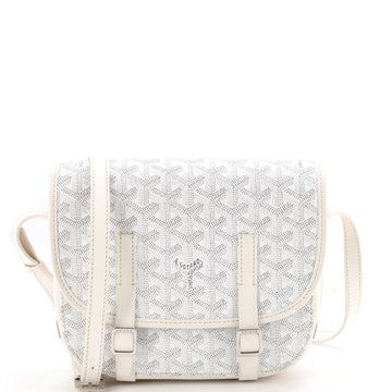 Goyard Belvedere Messenger Bag Coated Canvas with Leather PM