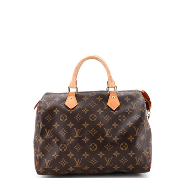 Louis Vuitton Speedy Handbag Monogram Canvas 30