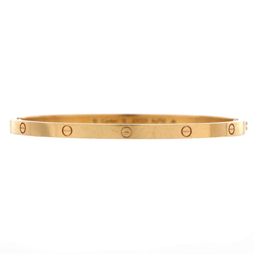 Cartier Love Bracelet 18K Yellow Gold Small