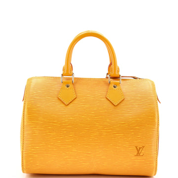 Louis Vuitton Speedy Handbag Epi Leather 25