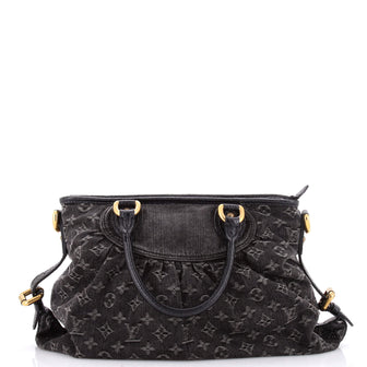 Louis Vuitton Neo Cabby Handbag Denim GM