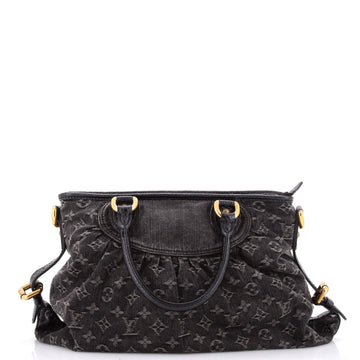 Louis Vuitton Neo Cabby Handbag Denim GM