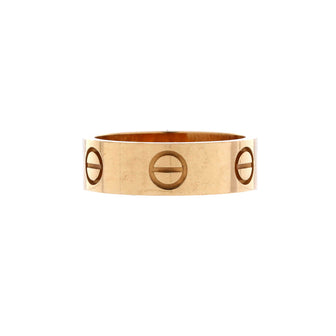 Cartier Love Band Ring 18K Yellow Gold