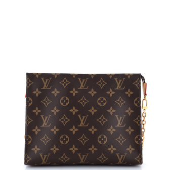 Louis Vuitton Toiletry Pouch on Chain Monogram Canvas