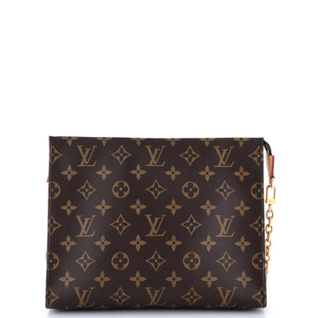 Louis Vuitton Toiletry Pouch on Chain Monogram Canvas