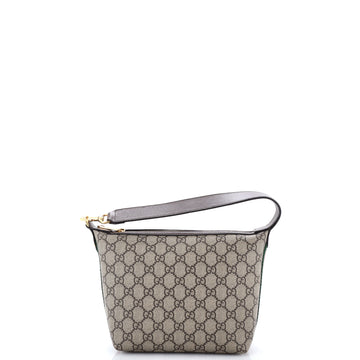 Gucci Ophidia Zip Shoulder Bag GG Coated Canvas Super Mini