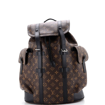 Louis Vuitton Christopher Backpack Macassar Monogram Canvas MM