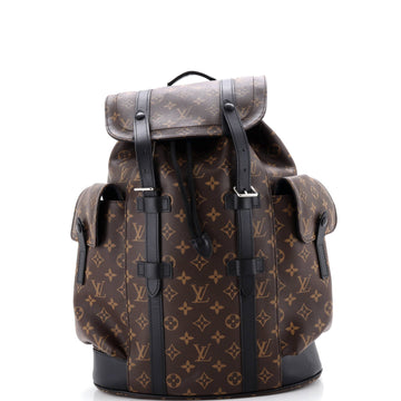 Louis Vuitton Christopher Backpack Macassar Monogram Canvas MM