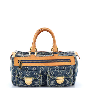 Louis Vuitton Neo Speedy Bag Denim
