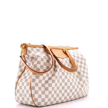Louis Vuitton Siracusa Handbag Damier GM