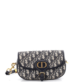 Christian Dior Bobby Flap Bag Oblique Canvas East West