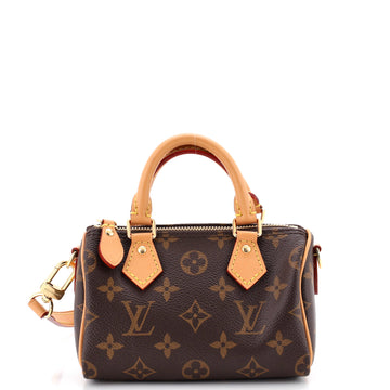 Louis Vuitton Speedy Bandouliere NM Bag Monogram Canvas Nano