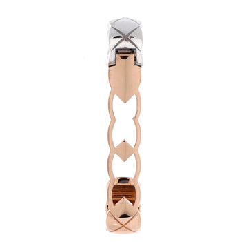 Chanel Coco Crush Double Ear Cuff Earring Earrings 18K White Gold and 18K Beige Gold with Diamonds