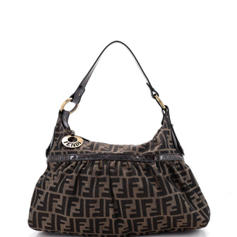 Fendi Chef Hobo Zucca Canvas Large