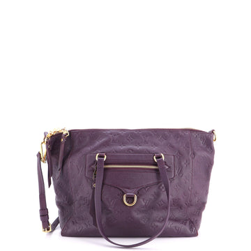 Louis Vuitton Lumineuse Handbag Monogram Empreinte Leather PM