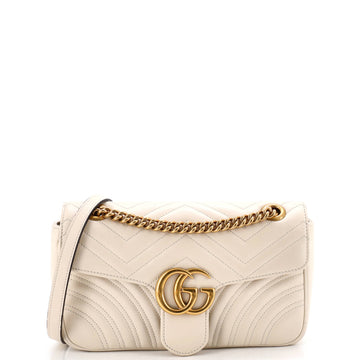 Gucci GG Marmont Flap Bag Matelasse Leather Small
