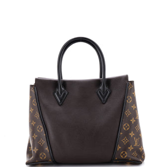Louis Vuitton W Tote Monogram Canvas and Leather PM