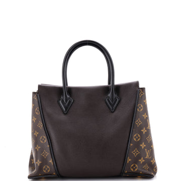 Louis Vuitton W Tote Monogram Canvas and Leather PM