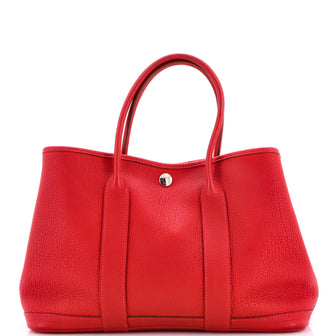 Hermes Garden Party Tote Leather 30