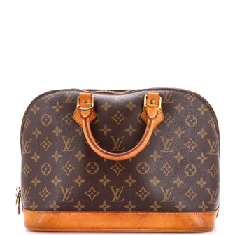 Louis Vuitton Vintage Alma Handbag Monogram Canvas PM