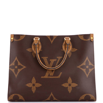 Louis Vuitton OnTheGo Tote Reverse Monogram Giant MM