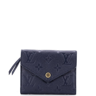 Louis Vuitton Victorine Wallet Monogram Empreinte Leather