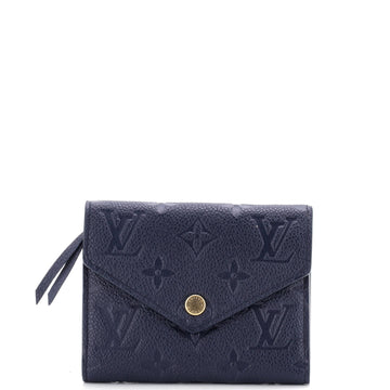 Louis Vuitton Victorine Wallet Monogram Empreinte Leather