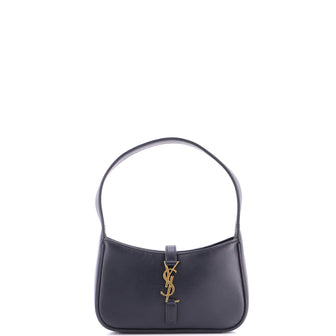 Saint Laurent Le 5 a 7 Hobo Leather Mini