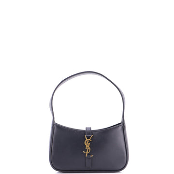 Saint Laurent Le 5 a 7 Hobo Leather Mini