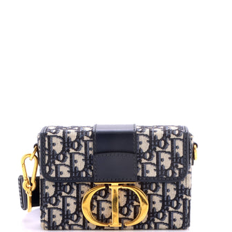 Christian Dior 30 Montaigne Box Bag Oblique Canvas