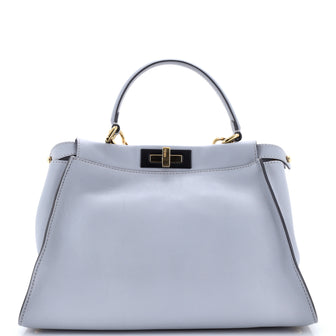 Fendi Peekaboo Bag Rigid Leather Regular
