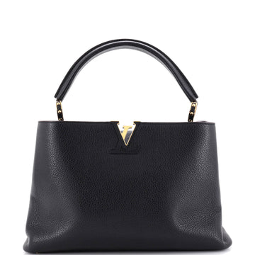 Louis Vuitton Capucines Bag Leather MM