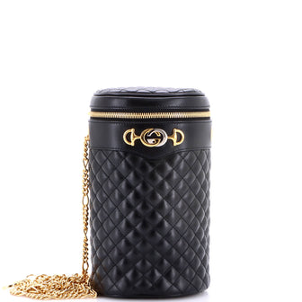 Gucci Trapuntata Crossbody Belt Bag Quilted Leather