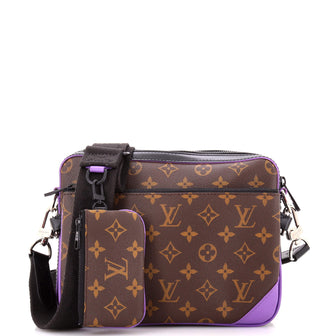 Louis Vuitton Trio Messenger Bag Macassar Monogram Canvas