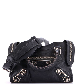 Balenciaga City Classic Metallic Edge Bag Leather Mini
