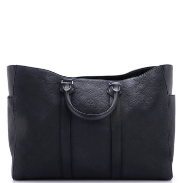 Louis Vuitton Sac Plat 24H Bag Monogram Taurillon Leather