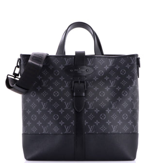 Louis Vuitton Saumur Tote Monogram Eclipse Canvas