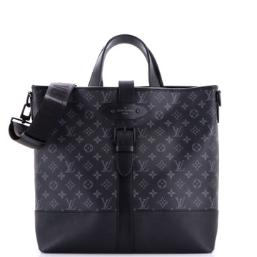Louis Vuitton Saumur Tote Monogram Eclipse Canvas
