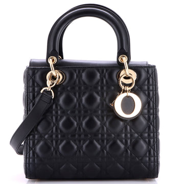 Christian Dior Lady Dior NM Bag Cannage Quilt Lambskin Medium