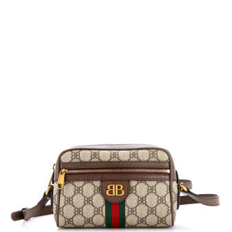 Balenciaga x Gucci The Hacker Project Camera Bag BB Coated Canvas Mini