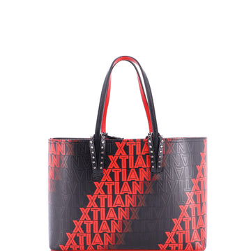 Christian Louboutin Cabata East West Tote Printed Leather Small